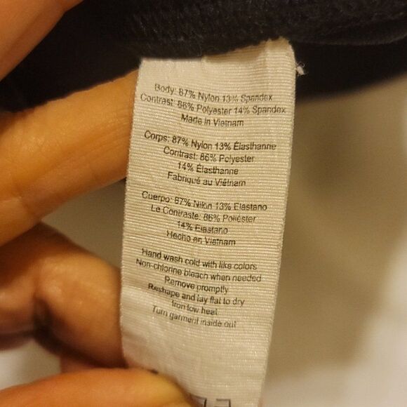 Alo yoga  high waist mesh motto leggings size small - Picture 8 of 8